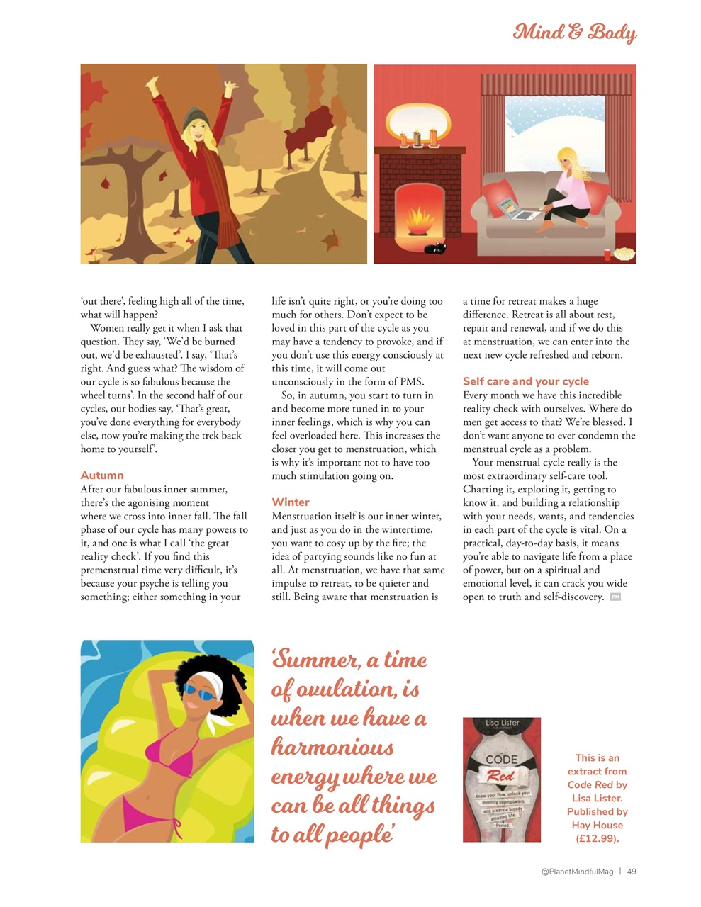 Planet Mindful Preview Pages