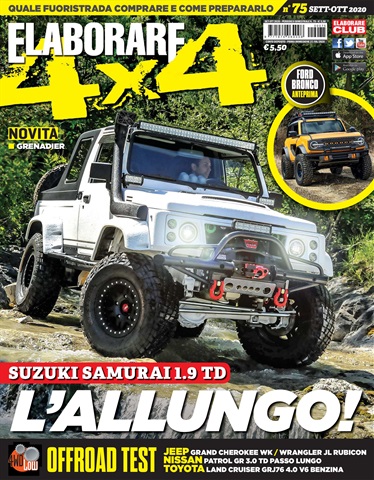 Elaborare 4x4 issue 75 Sett. Ottobre 2020