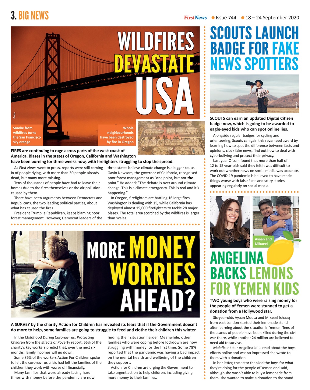 First News Preview Pages