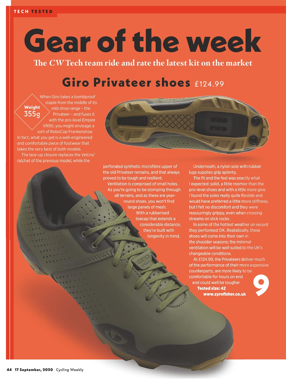 Cycling Weekly Preview Pages