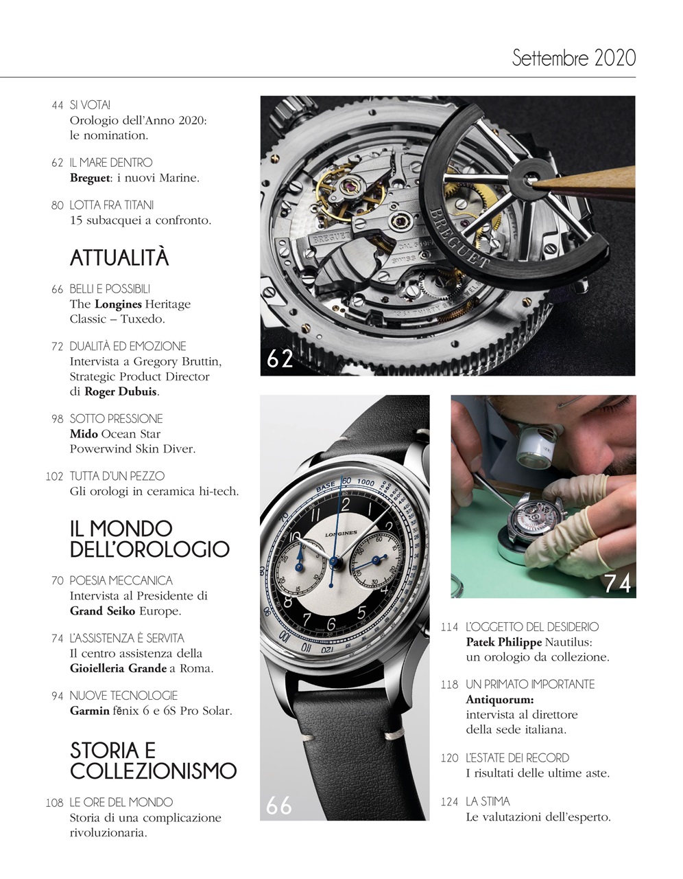 L'Orologio Preview Pages