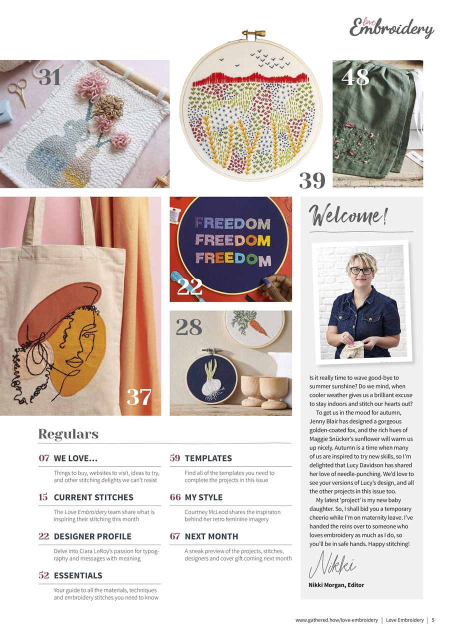 Love Embroidery Preview Pages