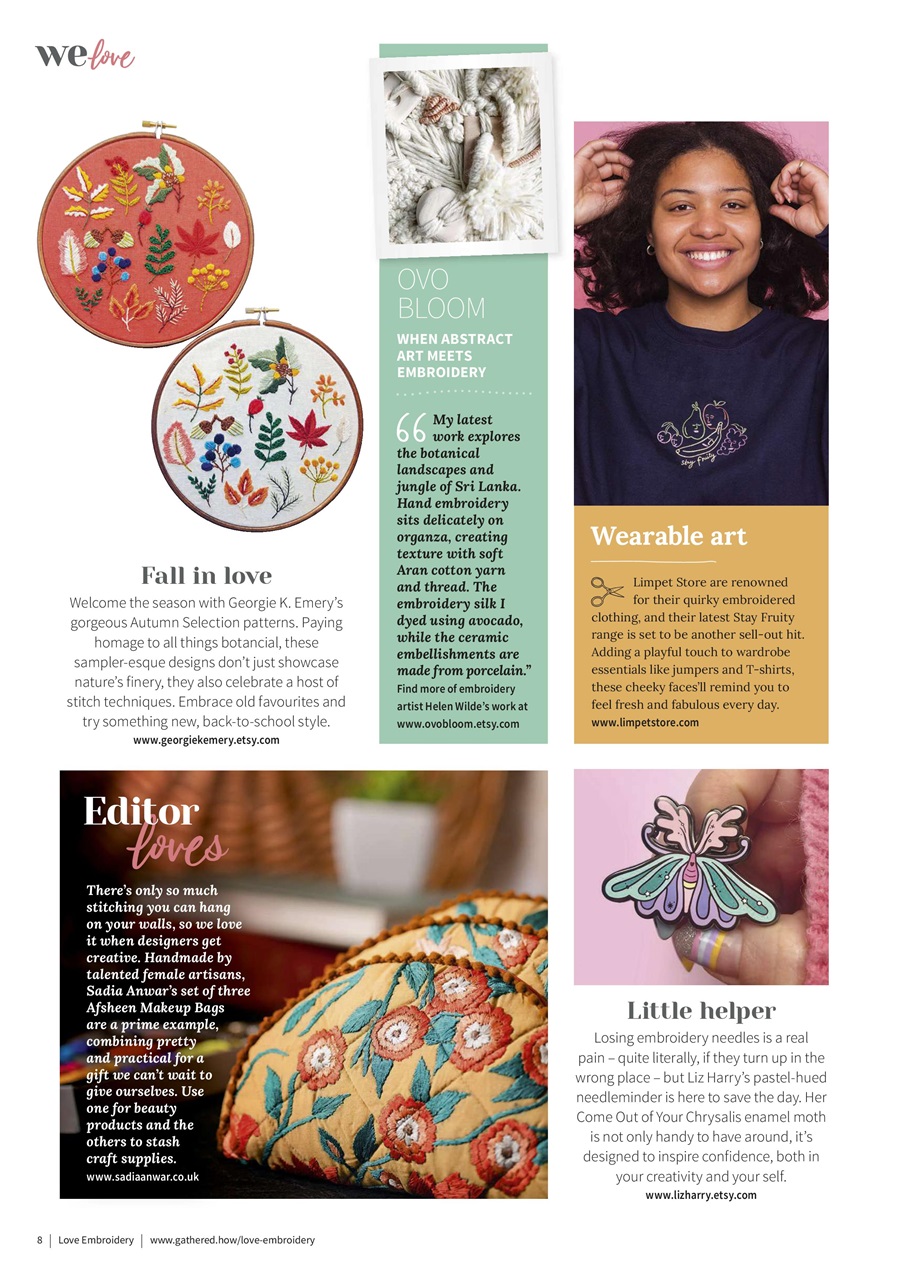 Love Embroidery Preview Pages