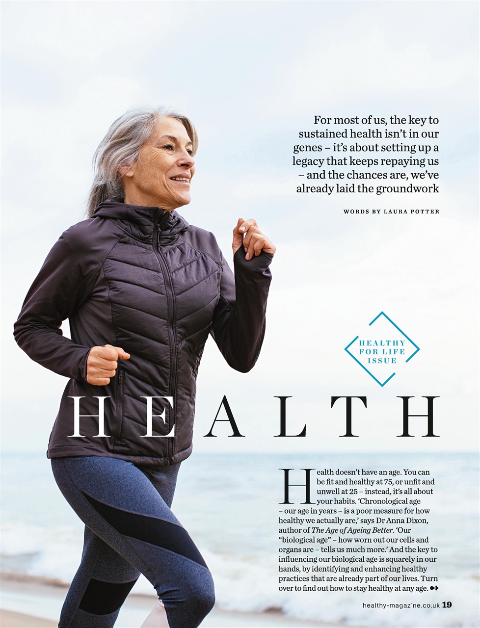 Healthy Magazine Preview Pages