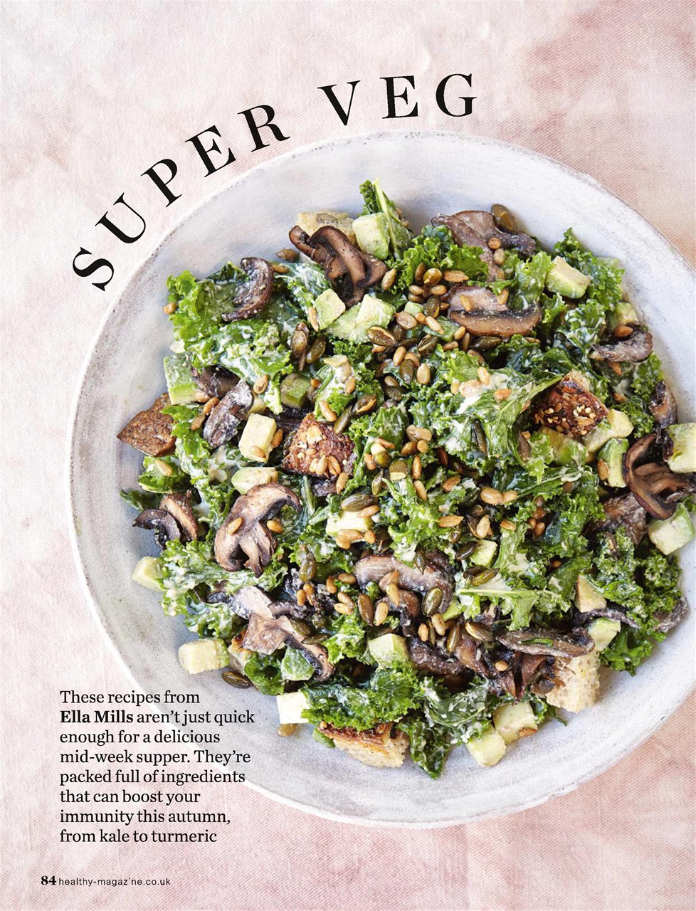 Healthy Magazine Preview Pages