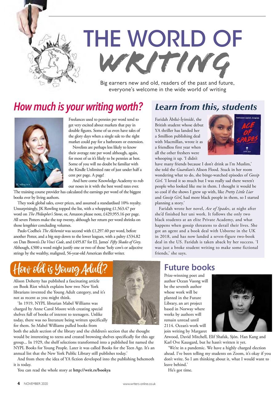 Writing Magazine Preview Pages