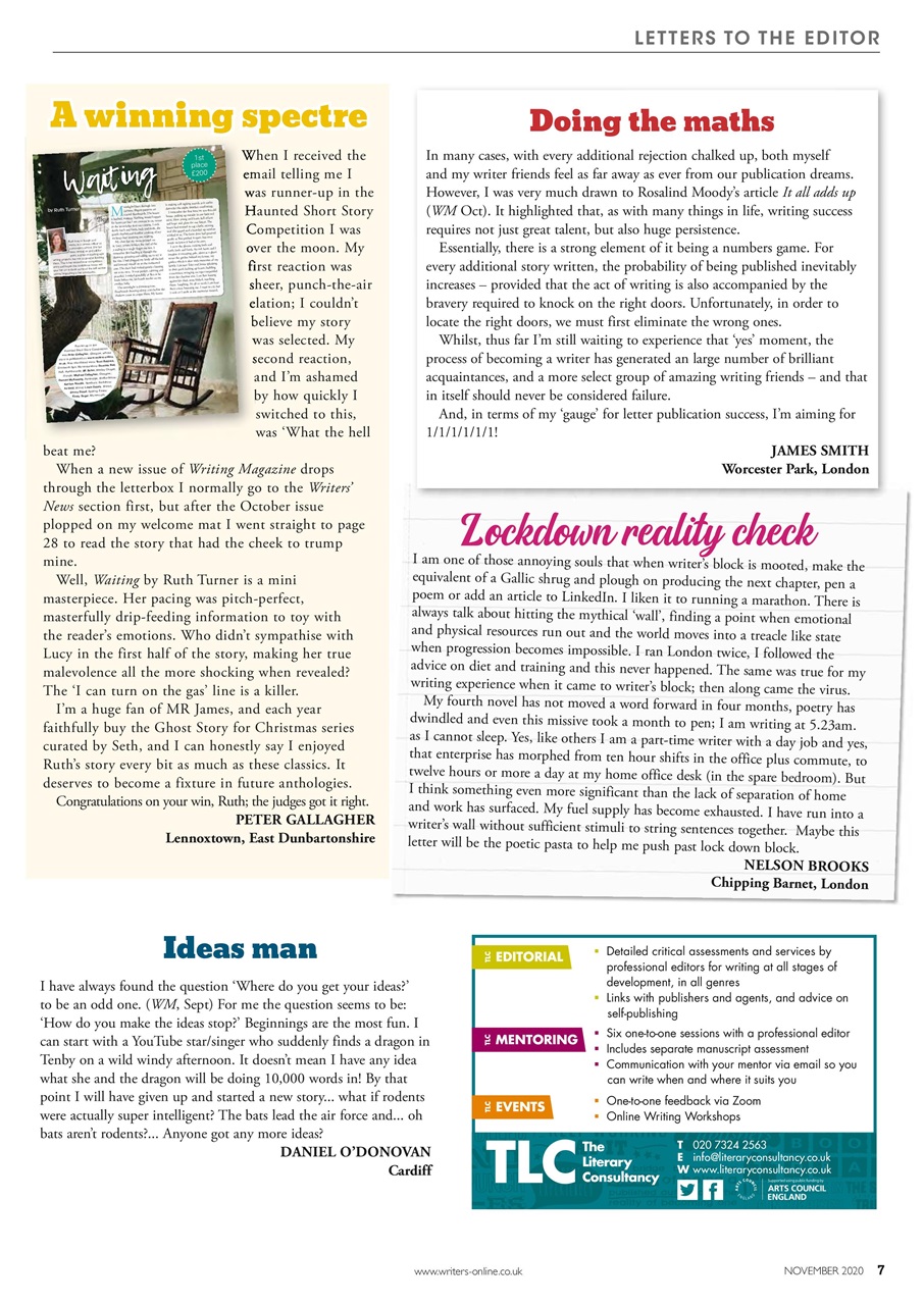 Writing Magazine Preview Pages