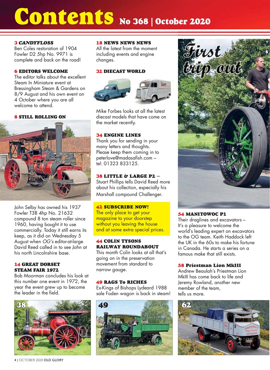 Old Glory Magazine Preview Pages