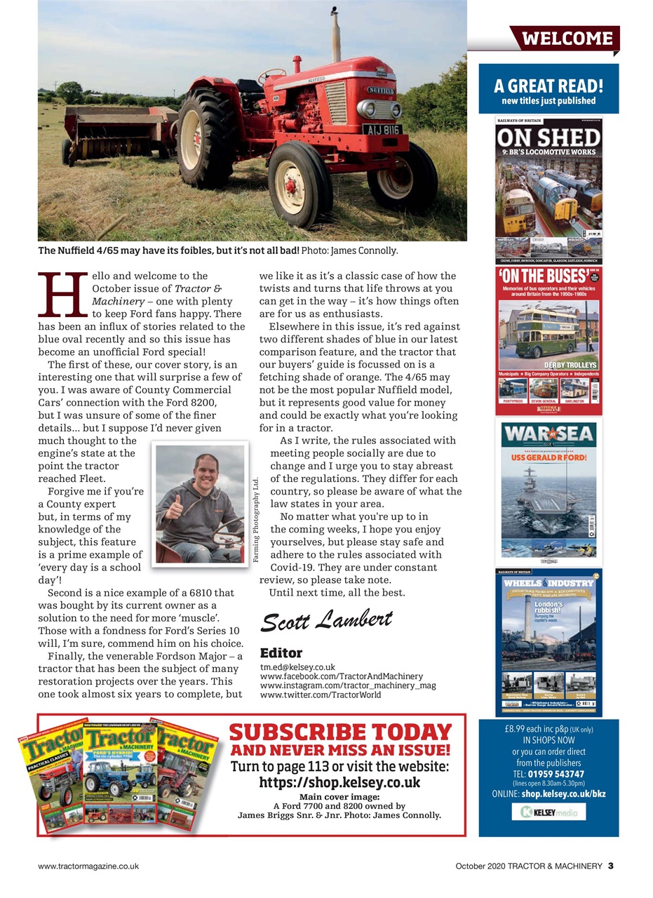 Tractor & Machinery Preview Pages