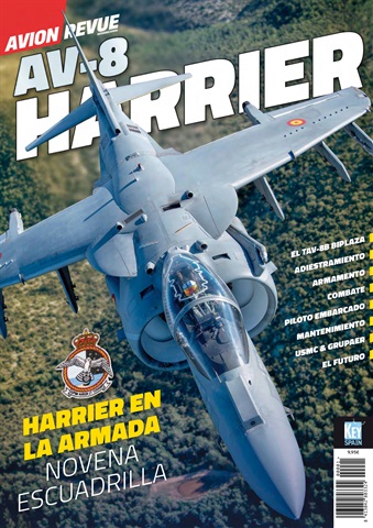Avion Revue Internacional issue AV-8 Harrier