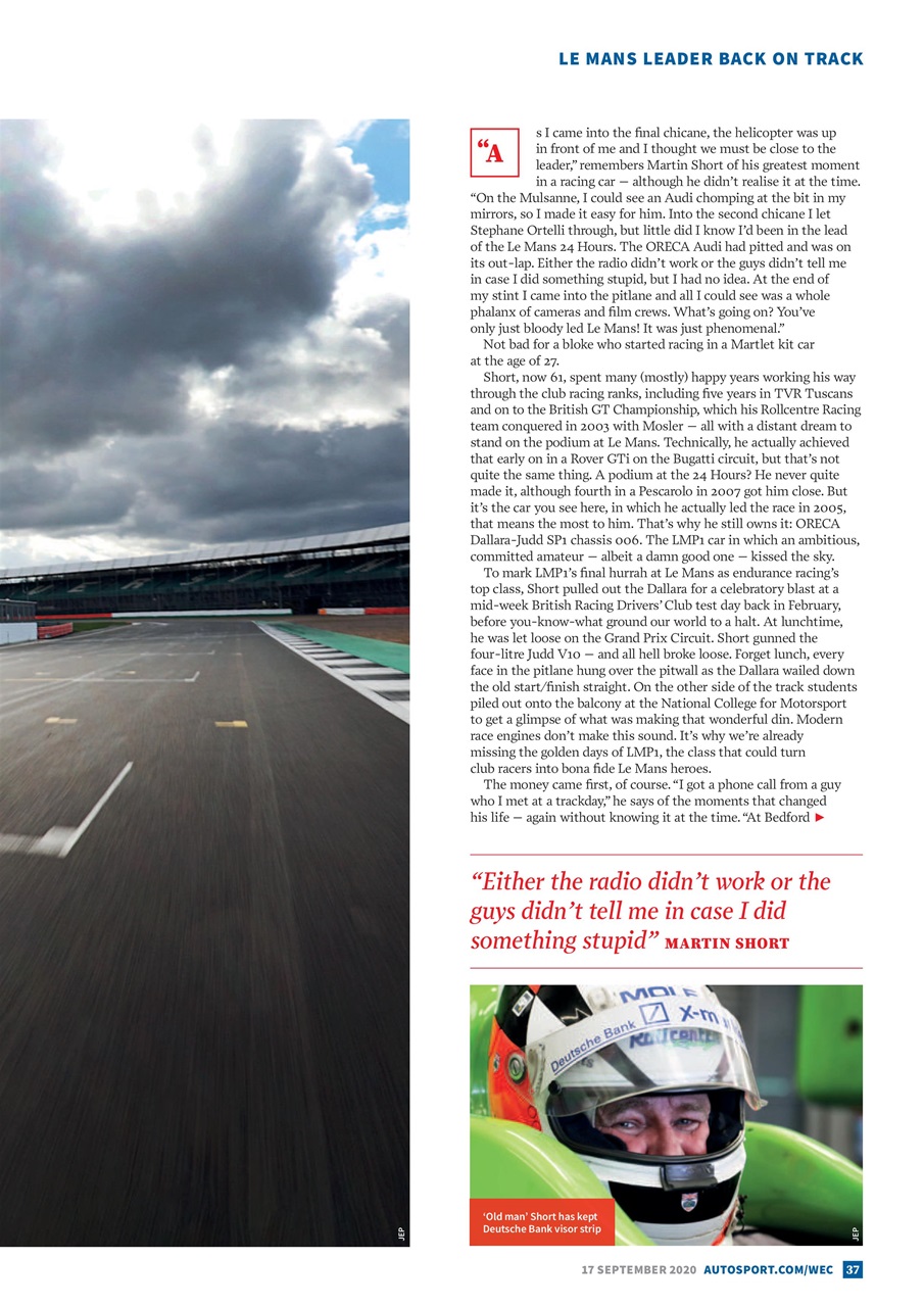 Autosport Preview Pages