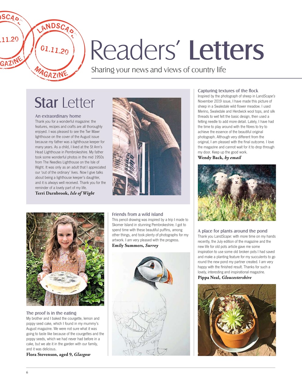 LandScape Preview Pages