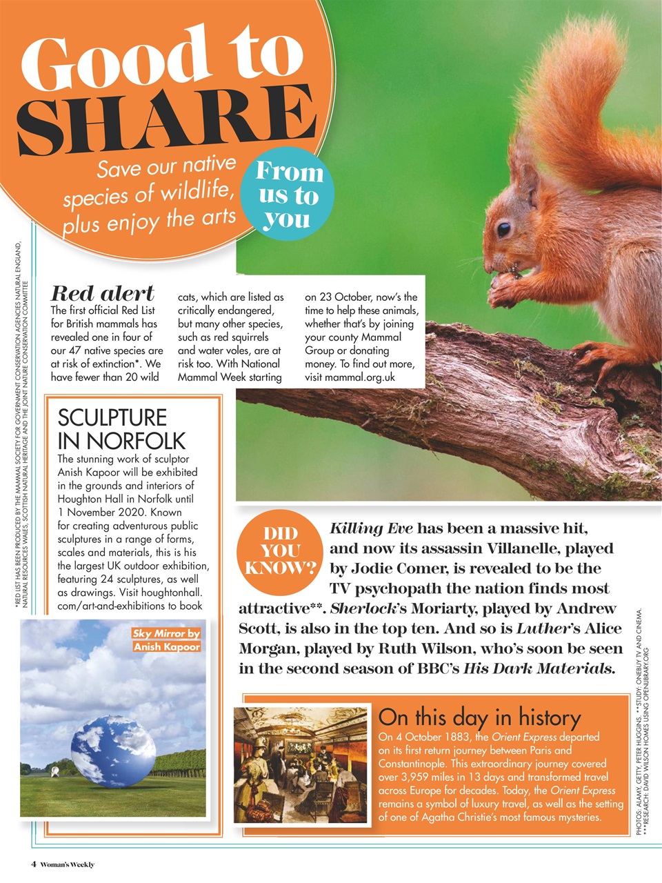 Woman's Weekly Preview Pages