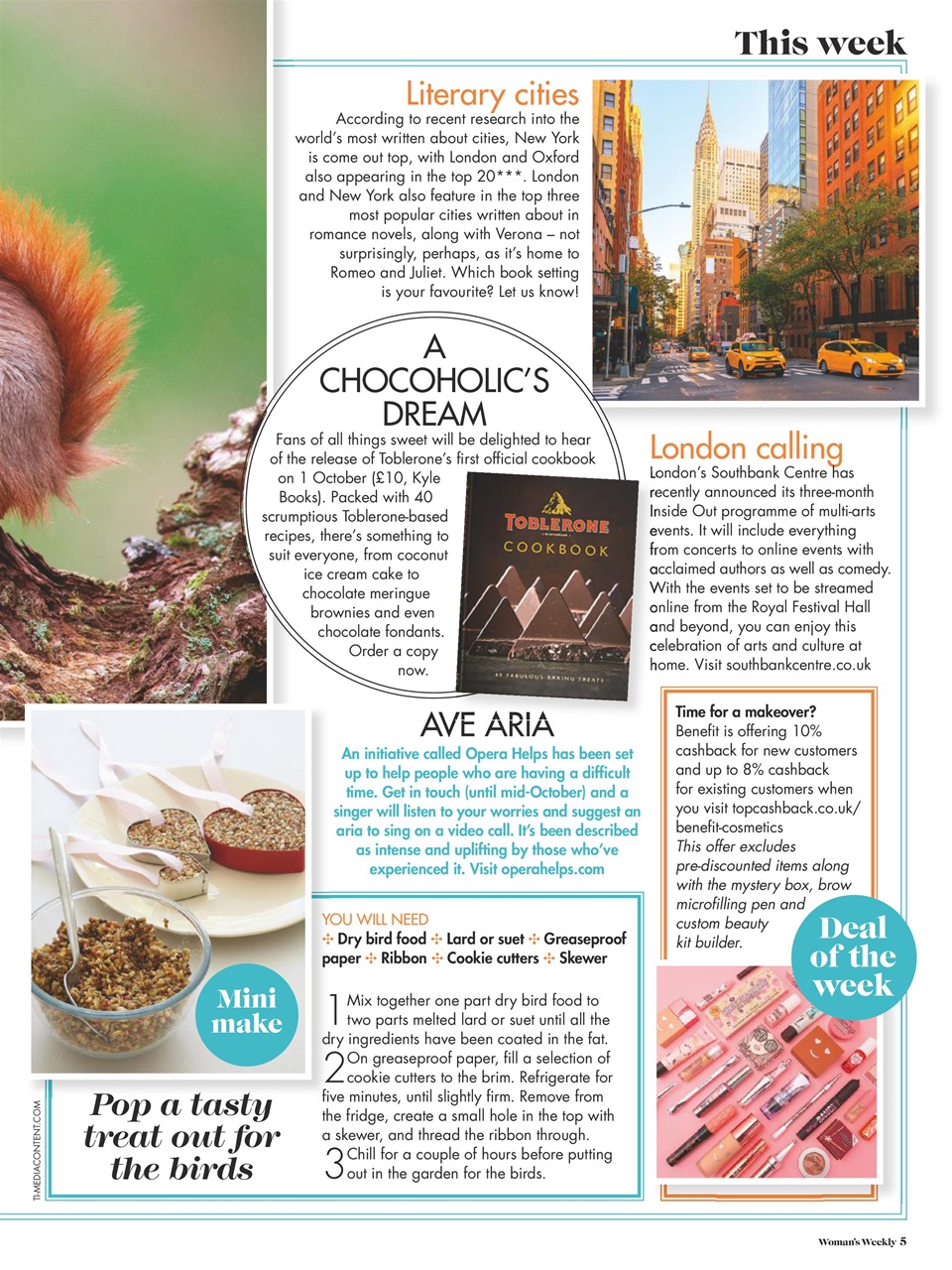 Woman's Weekly Preview Pages