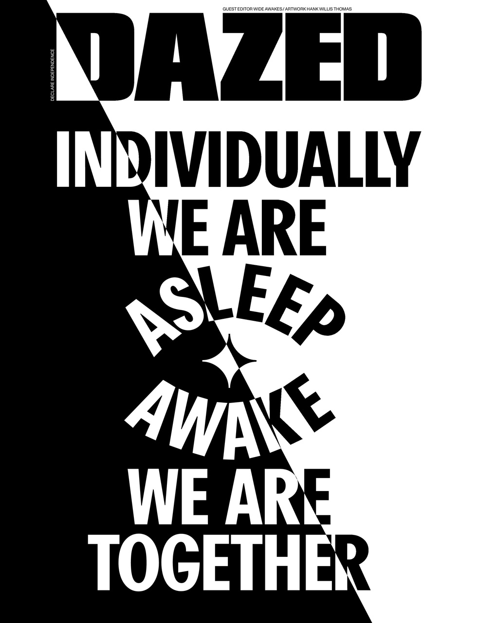 Dazed Magazine Preview Pages