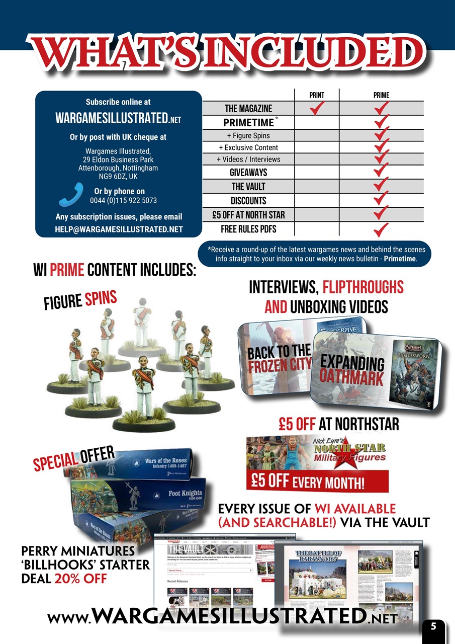 Wargames Illustrated Preview Pages