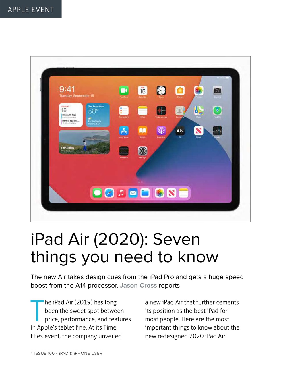 iPad and iPhone User Preview Pages