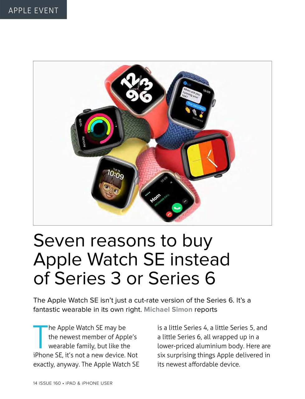 iPad and iPhone User Preview Pages