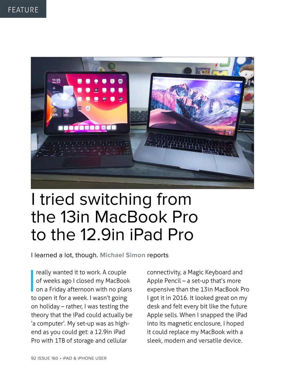 iPad and iPhone User Preview Pages