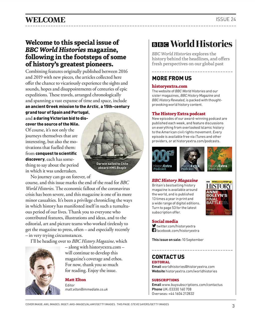 BBC World Histories Preview Pages