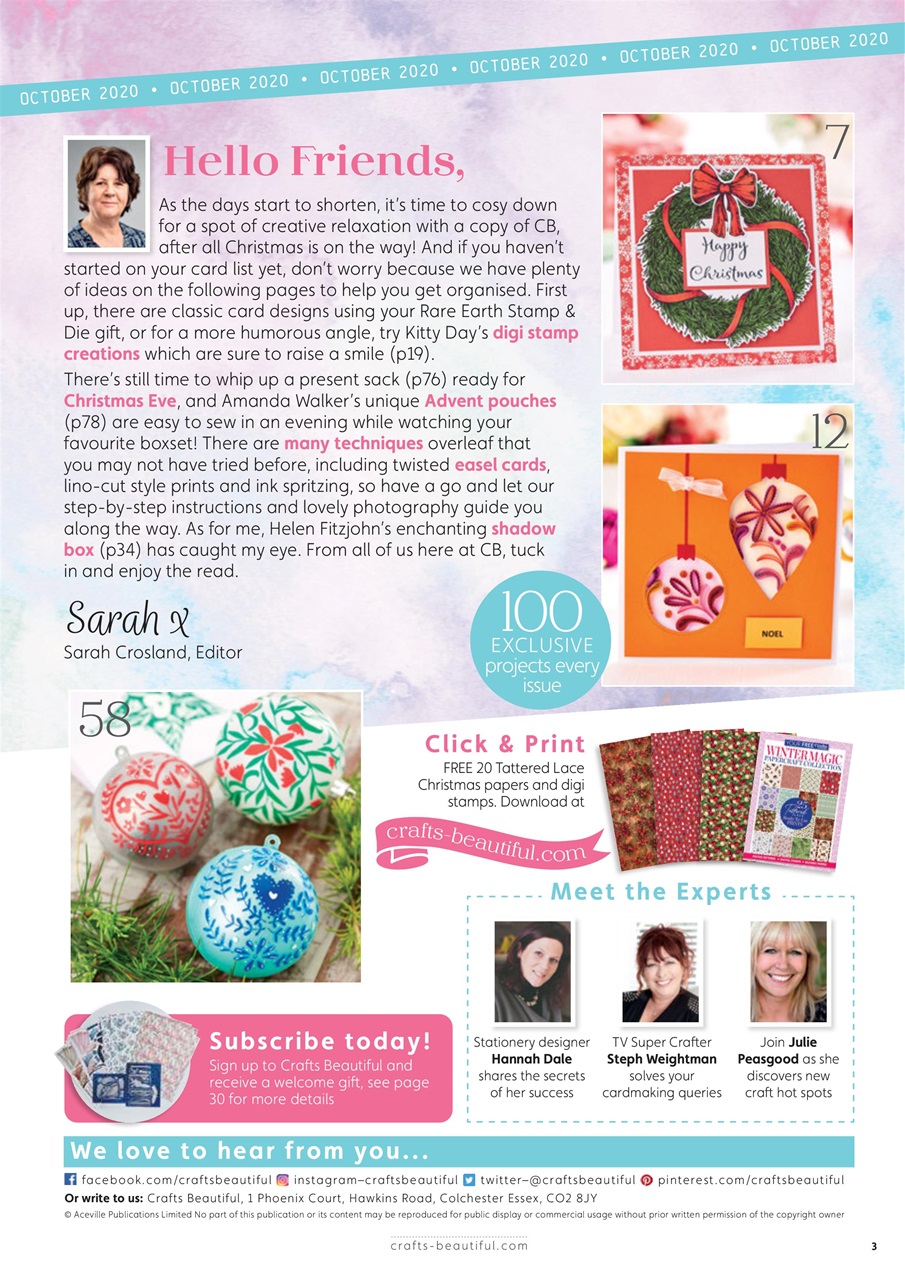Crafts Beautiful Preview Pages