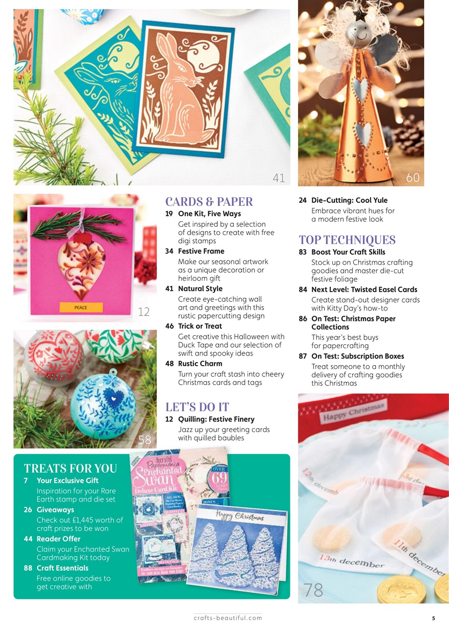 Crafts Beautiful Preview Pages