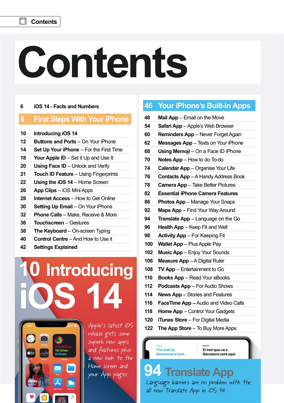 Essential Apple User Preview Pages