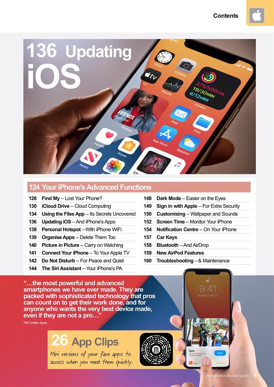 Essential Apple User Preview Pages