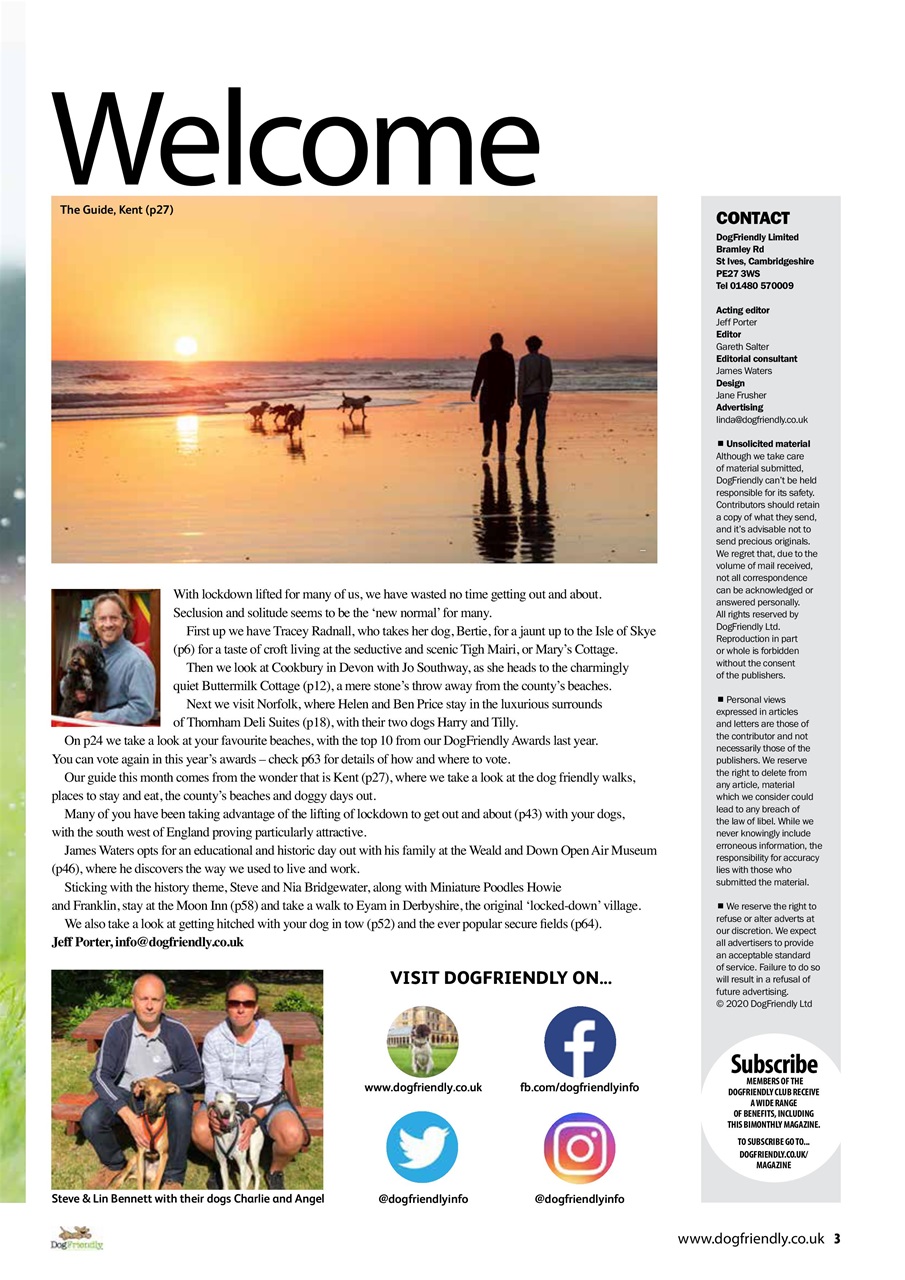 Dog Friendly Preview Pages