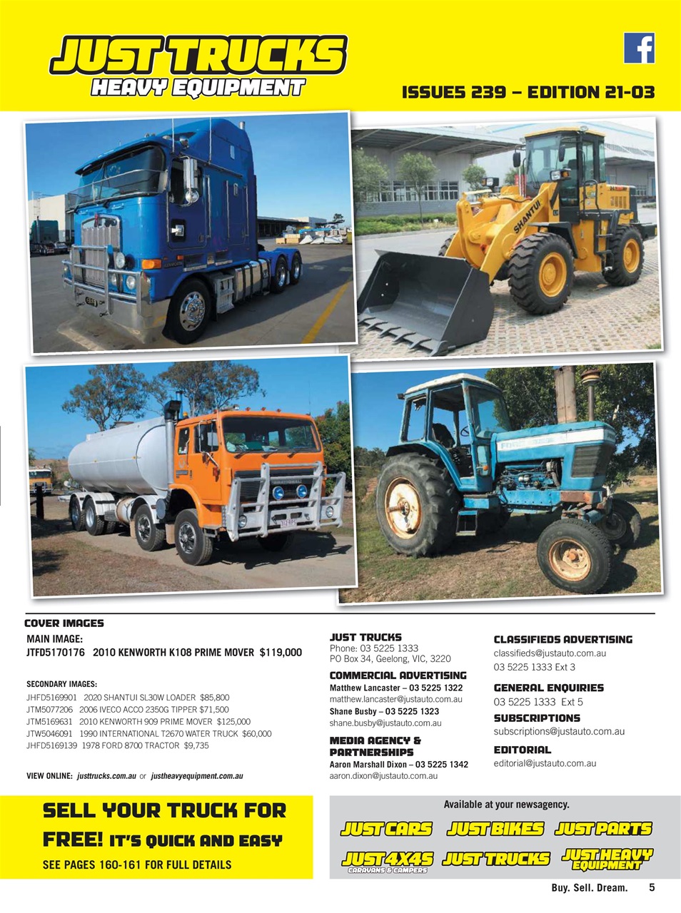 JUST TRUCKS Preview Pages