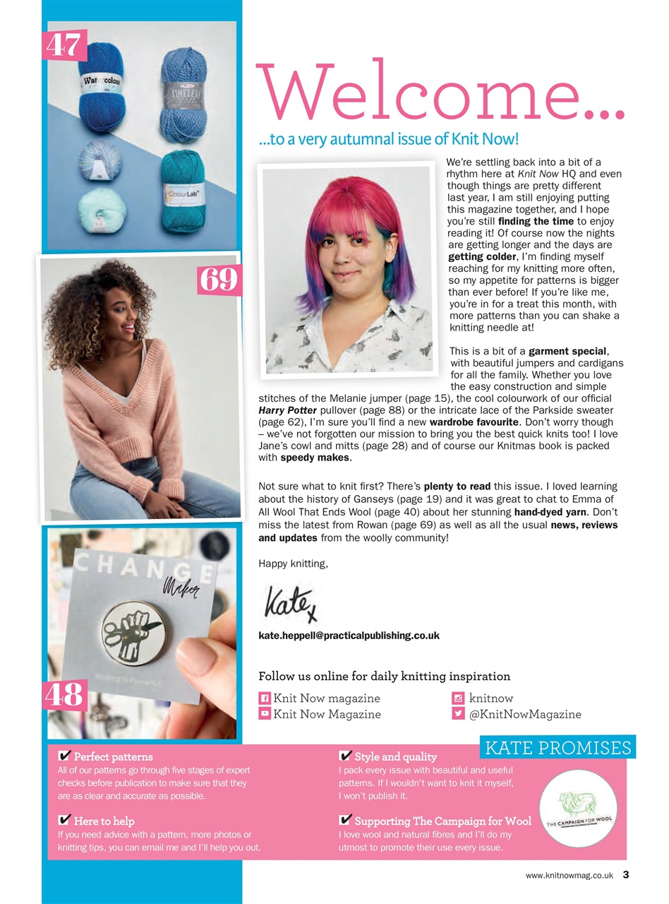 Knit Now Preview Pages