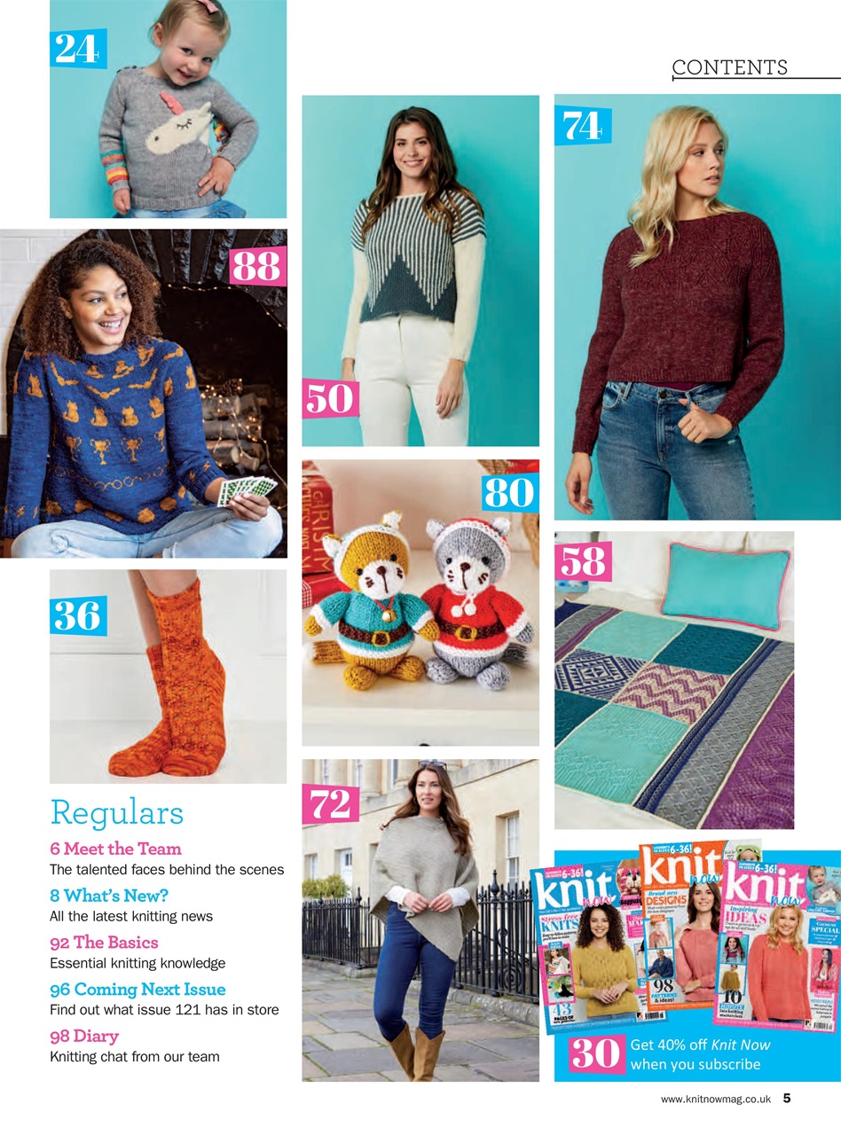 Knit Now Preview Pages