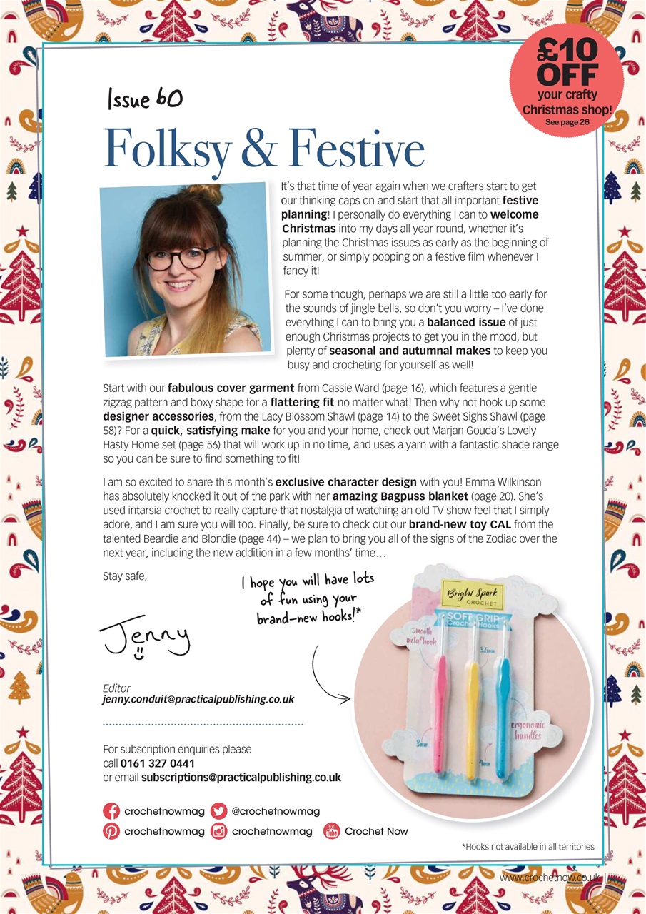 Crochet Now Magazine Preview Pages