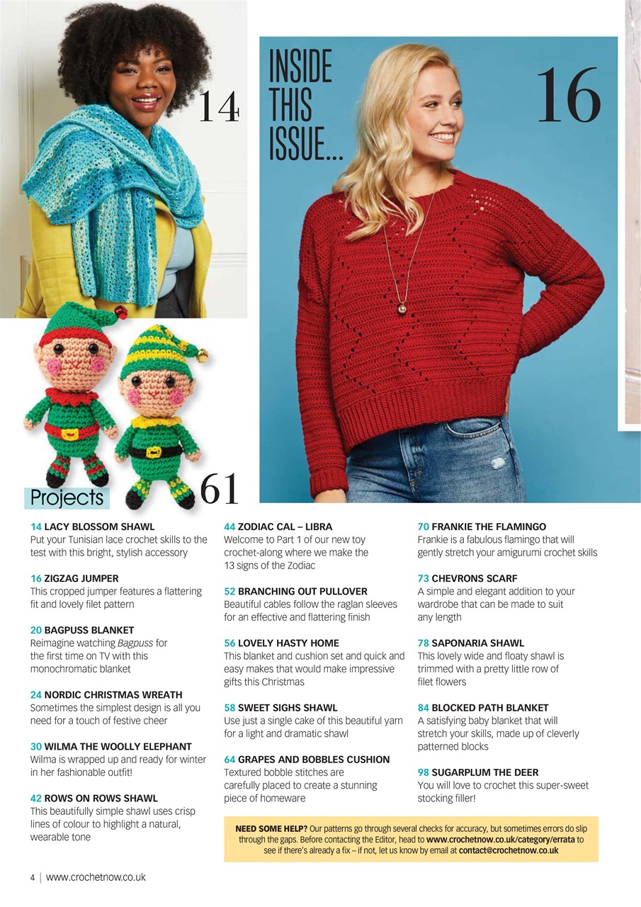 Crochet Now Magazine Preview Pages