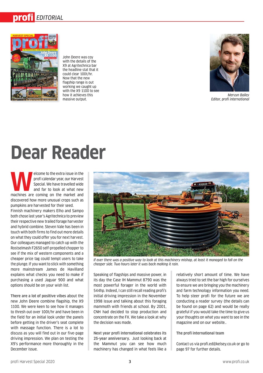 Profi International Preview Pages