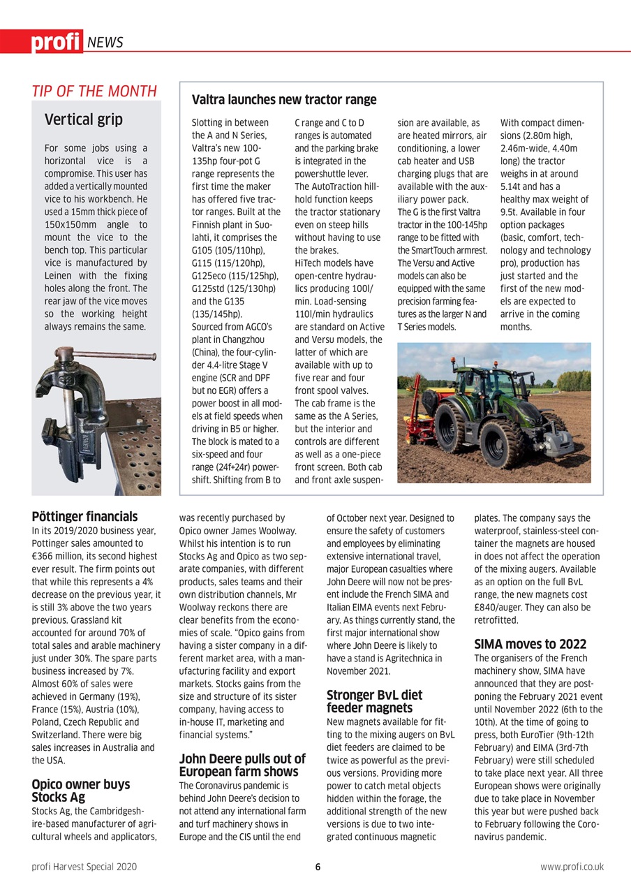 Profi International Preview Pages