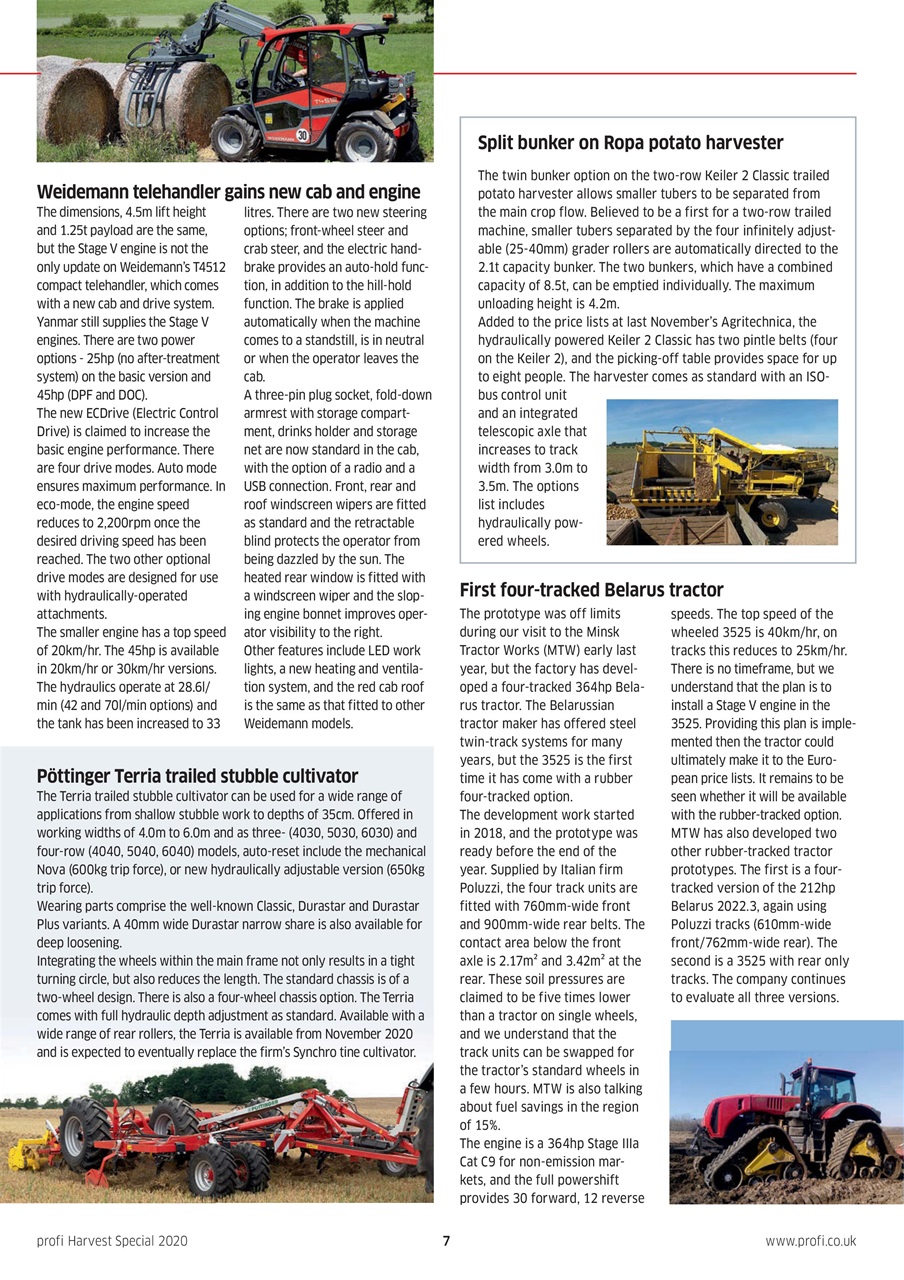 Profi International Preview Pages