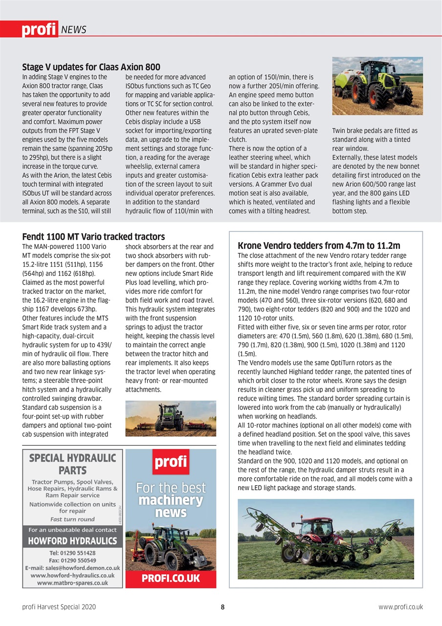 Profi International Preview Pages