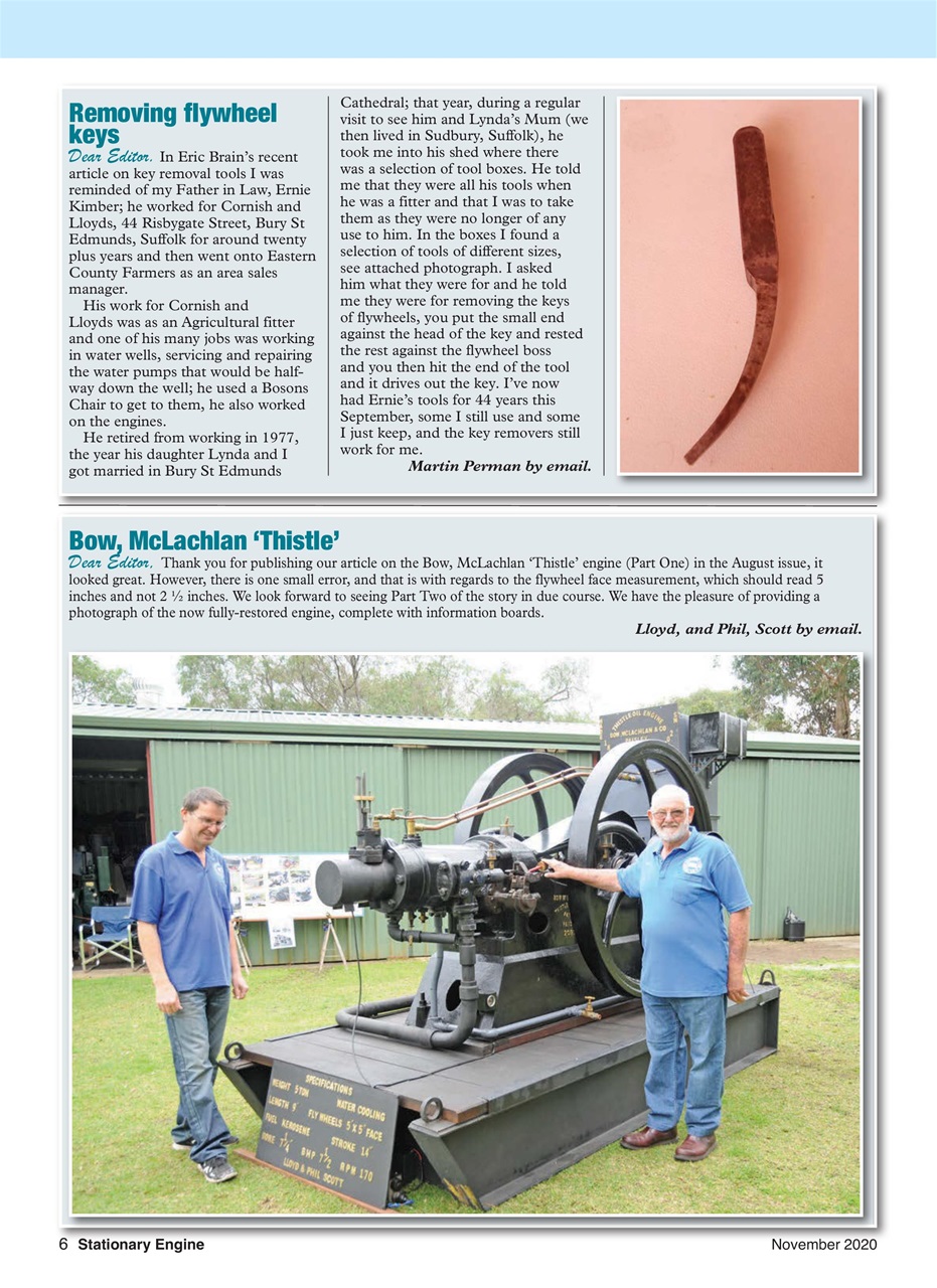 Stationary Engine Preview Pages