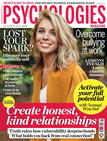 Psychologies issue November 2020