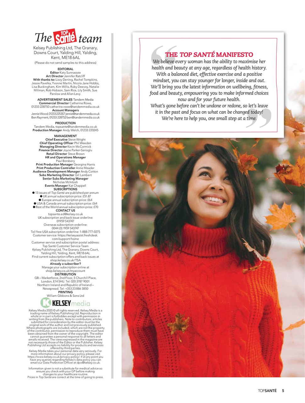 Top Sante Preview Pages