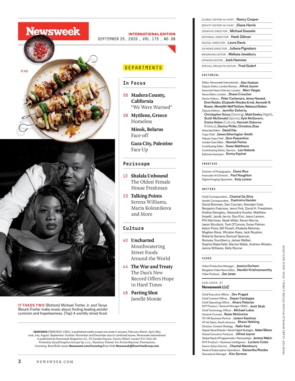 Newsweek International Preview Pages