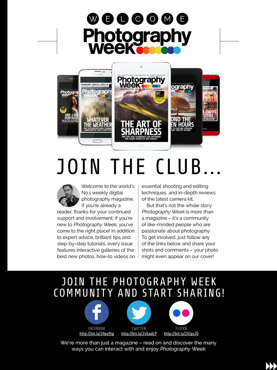 Photography Week Preview Pages