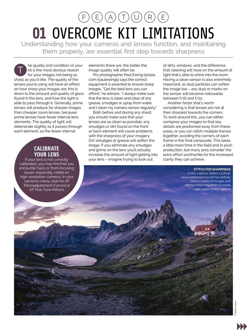 Photography Week Preview Pages