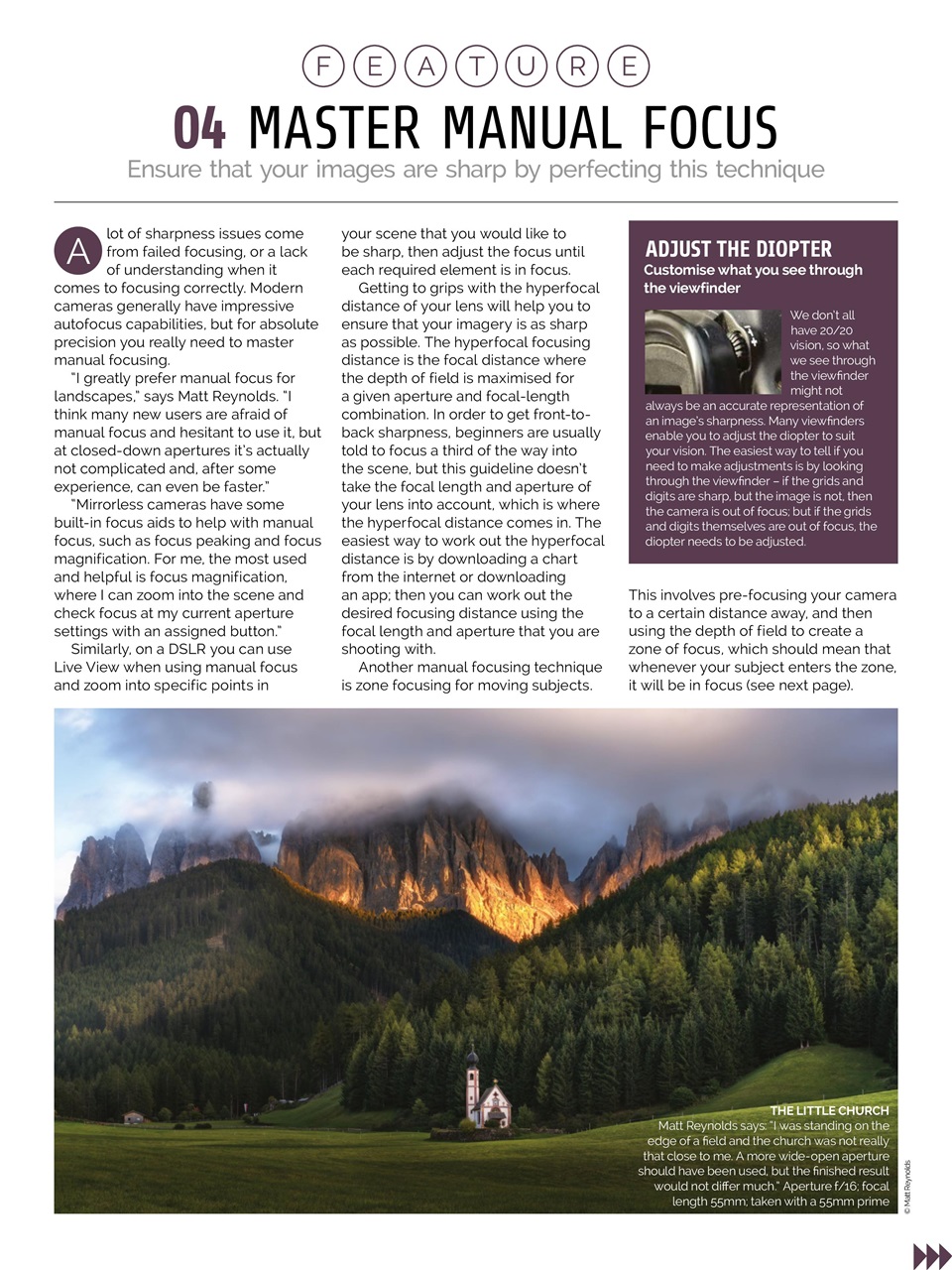 Photography Week Preview Pages