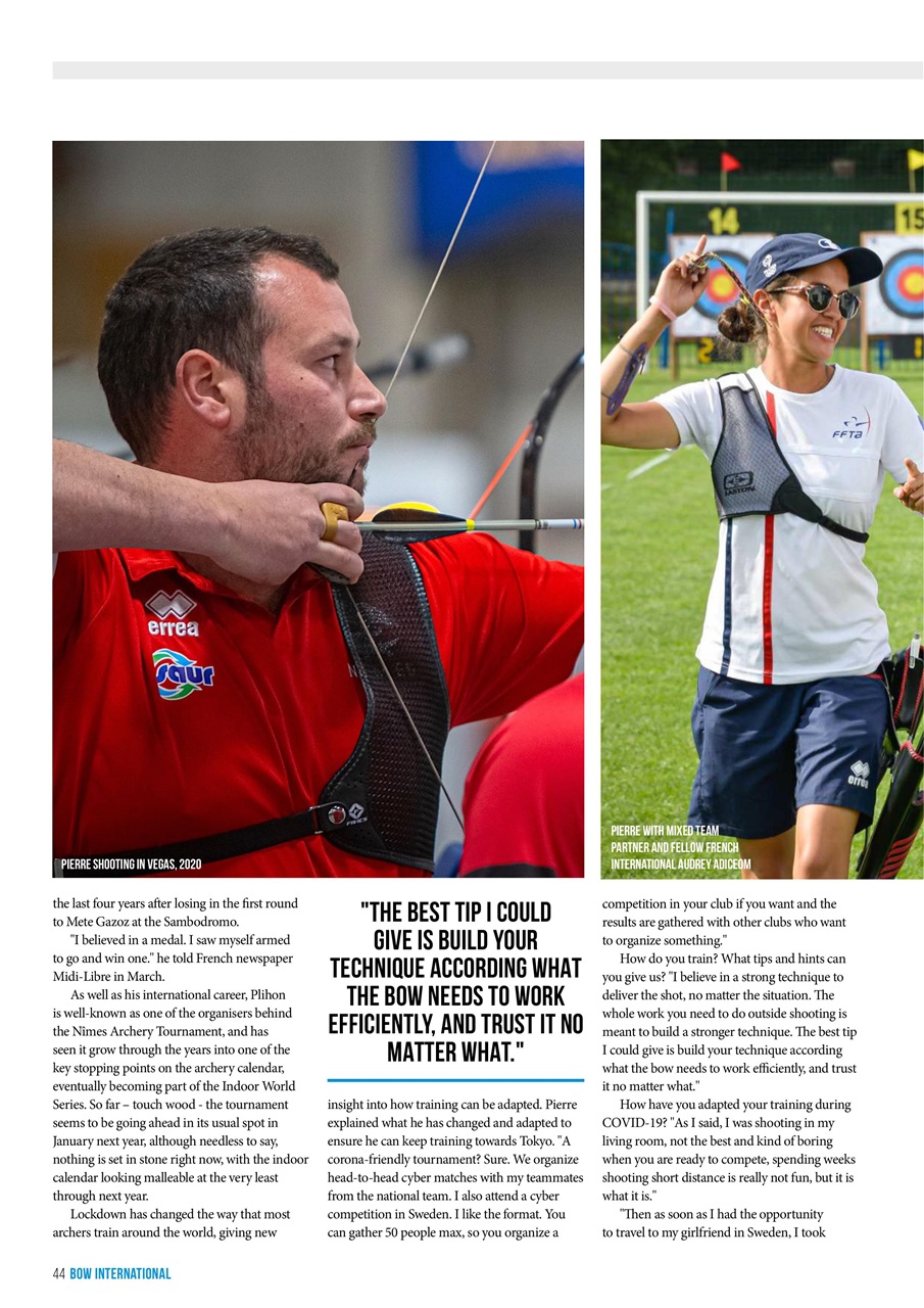Bow International Preview Pages