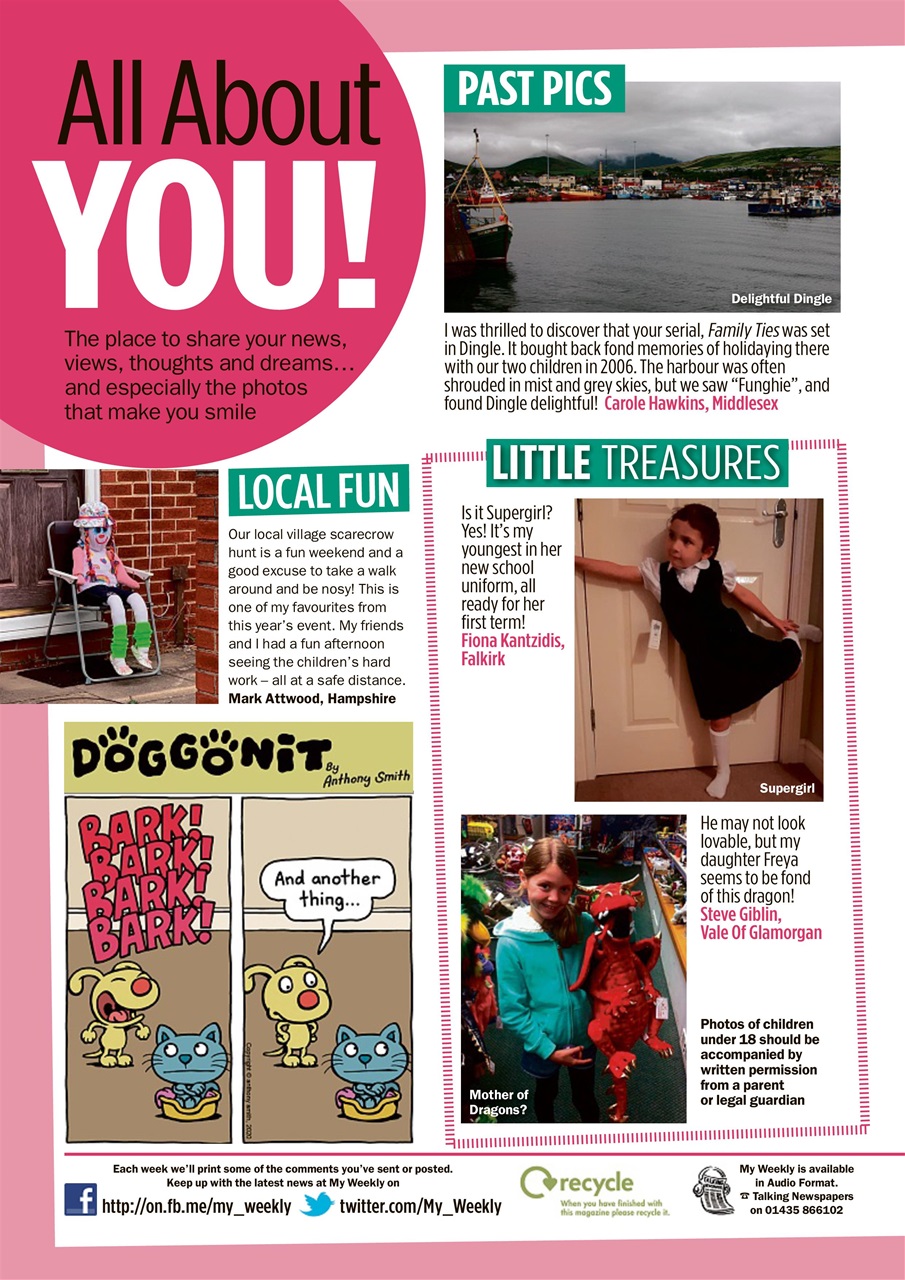 My Weekly Preview Pages