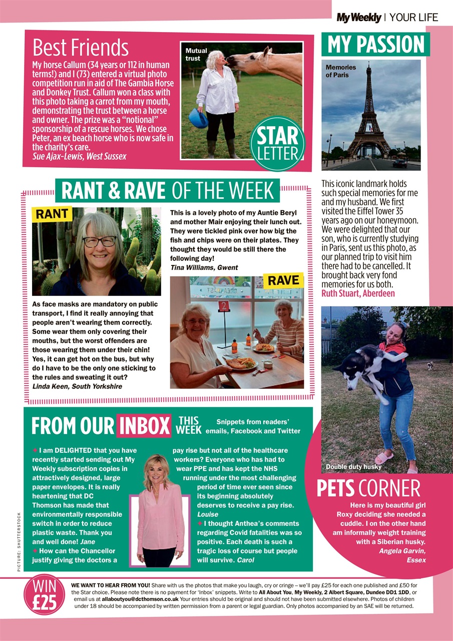 My Weekly Preview Pages