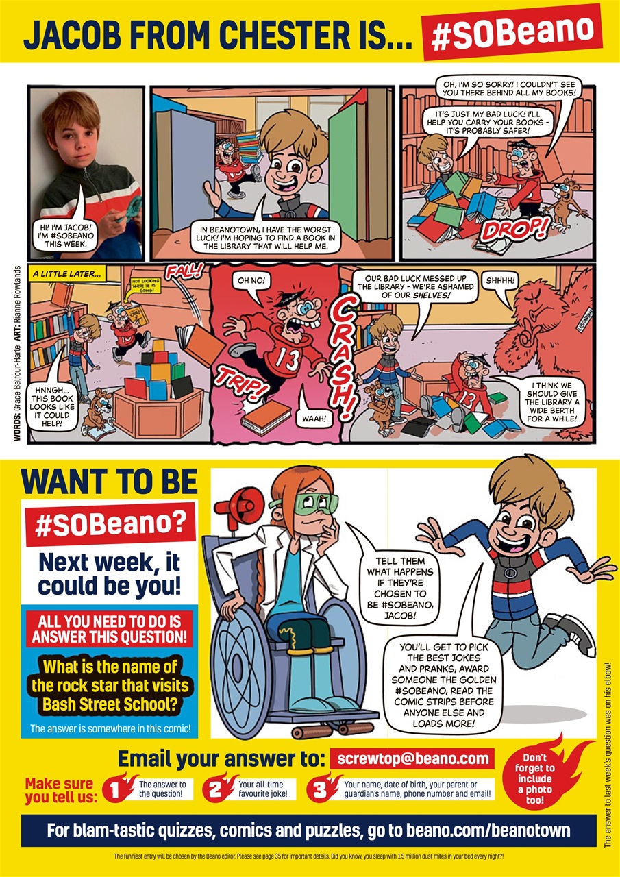 Beano Preview Pages