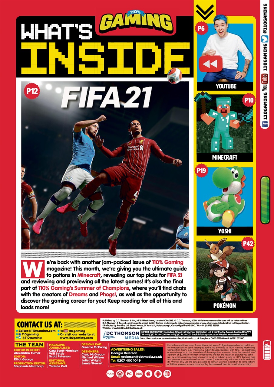 110% Gaming Preview Pages